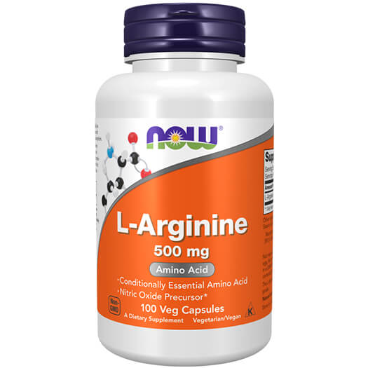 Now L-Argninne 500mg 100caps