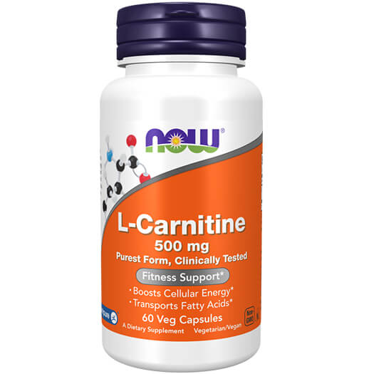 Now L-Carnitine 500mg 60caps