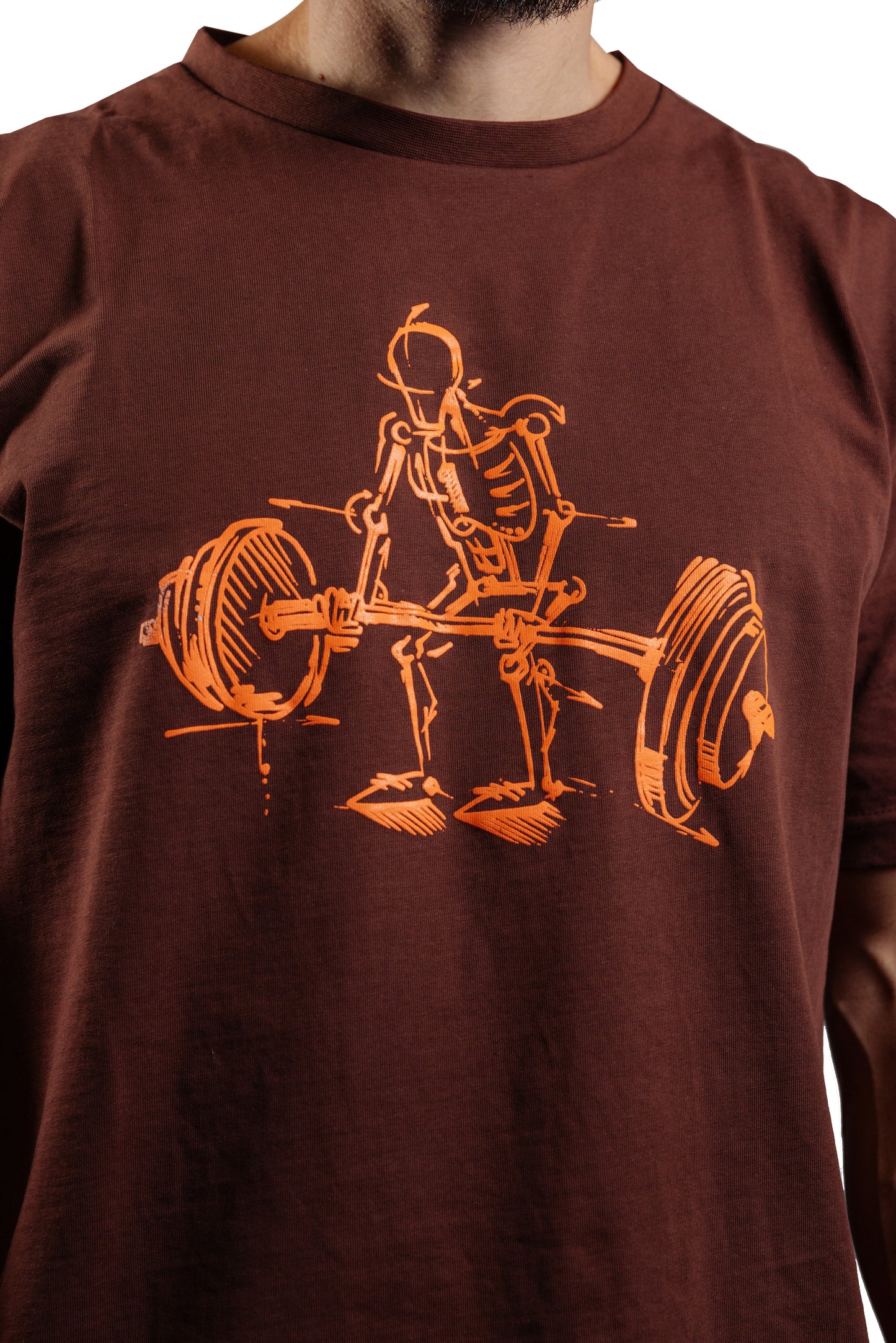 DEADLIFT Bordo Oversized Majica