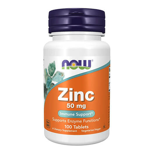 Now Zinc Gluconate 50mg 100caps